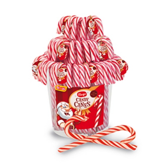 Picture of Christmas Mega Fizzy Candy Canes x100